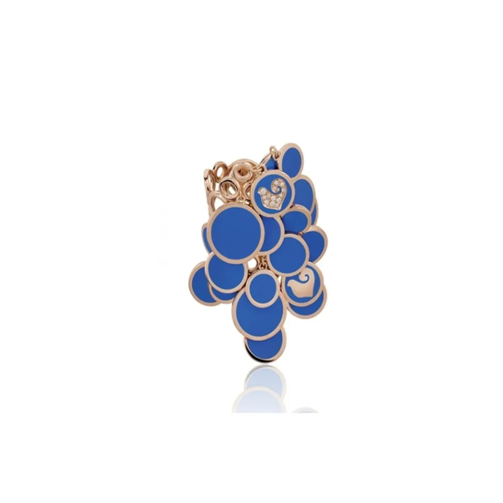 anello_a_cascata_chantecl_0-1.webp CHANTECLER ANELLO A CASCATA IN ORO ROSA SMALTO BLU E DIAMANTI - PAILLETTES ref. 38897