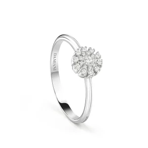 DAMIANI Anello Margherita in oro bianco con diamanti ref. 20087071
