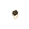 CHANTECLER Anello fiore mini in oro e smalto ref. 35634