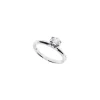 DAMIANI Anello solitario oro bianco diamante 20087475 misura 13 0,20 ct