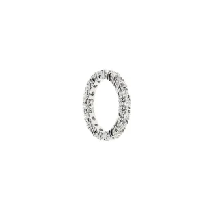 DAMIANI Anello veretta oro bianco e diamanti ref. 20090926