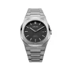 D1 MILANO AUTOMATIC IP GUN STAINLESS STEEL BRACELET