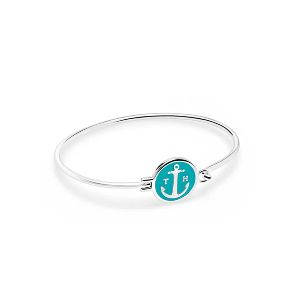 bangle_ottone_placcato_ar_0.webp TOM HOPE bangle ottone placcato argento, chiusura smaltata verde acqua
