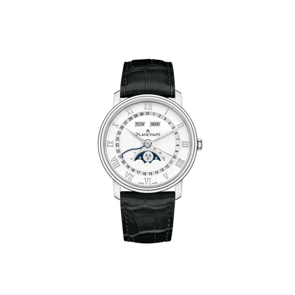 blancpain_villeret_quanti_0-1.webp BLANCPAIN Villeret Quantième Complet 6654A 1127 55B eleganza classica tradizione acciaio alligatore alzavel cicli lunari luna