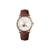 BLANCPAIN Villeret Quantième Complete 6654 3642 55B eleganza classica tradizione finezzaoro rosso alligatore alzavel luna cicli lunari