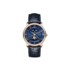 BLANCPAIN Villeret Quantieme Complet 6654 3640 55B eleganza tradizione purezza chiarezza finezza luna cicli lunarioro rosso blu alligatore alzavel