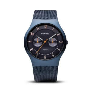 BERING Blu spazzolato ref. 11939-393