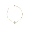 RUE DES MILLE BRACCIALE CASTONI BIMBA ZIRCONI rif. BRZ-007-BIMBA