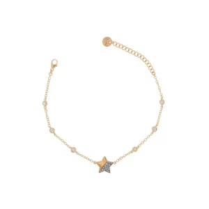 RUE DES MILLE BRACCIALE CASTONI STELLA ZIRCONI rif. BRZ-007-STE