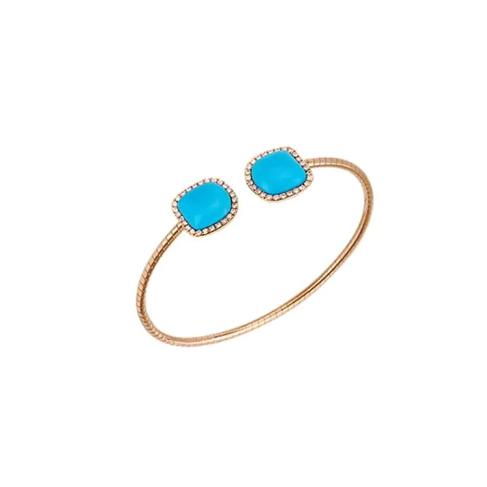 bracciale_chantecler_oro__0-1.webp CHANTECLER Bracciale oro turchese diamanti 41658 armonia autenticità raffinatezza