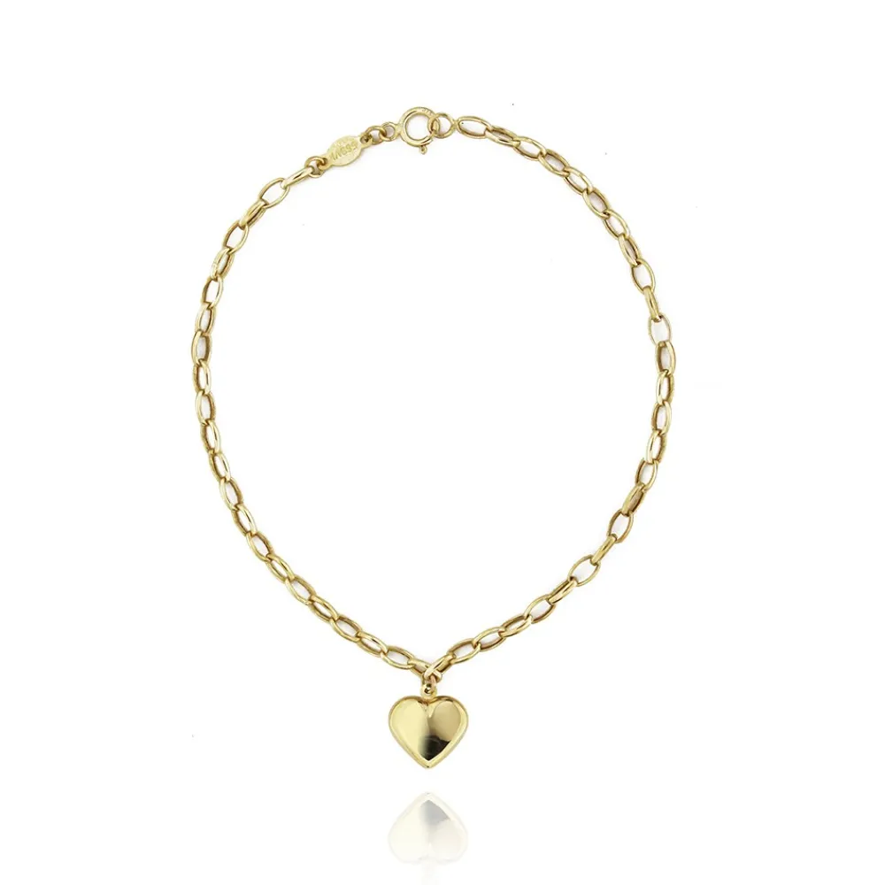 FACCO BRACCIALE  colore Giallo Simbolo:  CUORE "I sentimenti raccontati dall?Anima"
