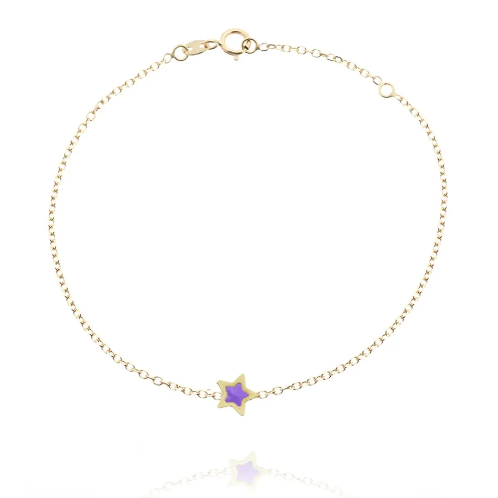 bracciale_colore_giallo_s_0-21.webp FACCO BRACCIALE colore Giallo, smalto dipinto a mano da Maestri Orafi,?brevettato?e anallergico. Simbolo: STELLA "La gioia radiante della Vita"