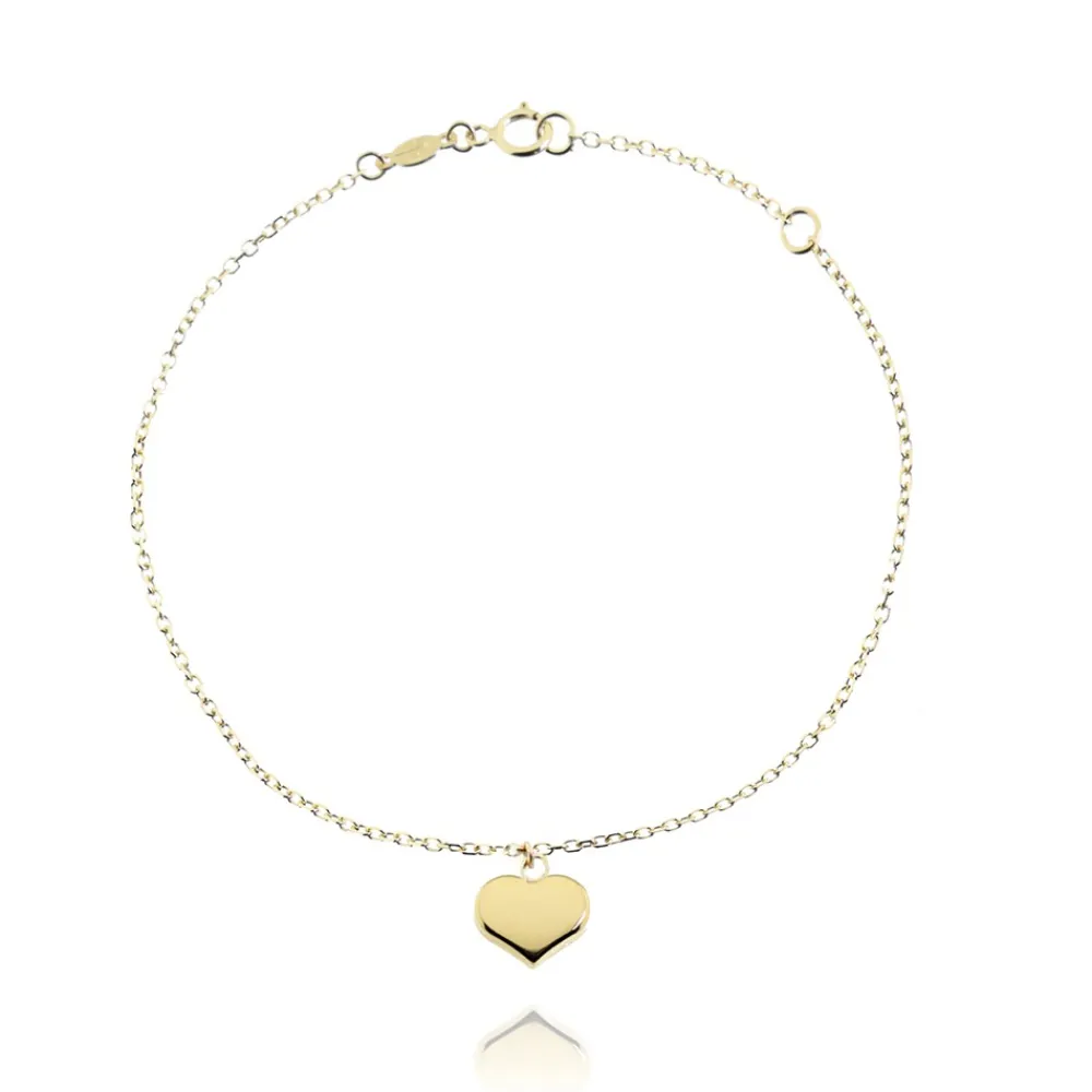 FACCO BRACCIALE  colore Giallo Simbolo:  CUORE "I sentimenti raccontati dall?Anima"