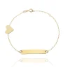 FACCO BRACCIALE  colore Giallo Simbolo:  CUORE "La dolcezza racchiusa nel Cuore"