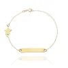 FACCO BRACCIALE colore Giallo Simbolo: STELLA "La gioia illumina la Vita"