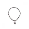 CHANTECLER Bracciale elastico con campanella micro in argento e smalto ref. 37927 L