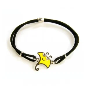 CHANTECLER Bracciale manta piccolo in argento smalto e diamanti ref. 35592