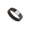 MONTBLANC BRACCIALE IN PELLE MARRONE ref. 11497863