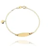 FACCO BRACCIALE  oro Giallo Simbolo:  CUORE "La dolcezza racchiusa nel Cuore"