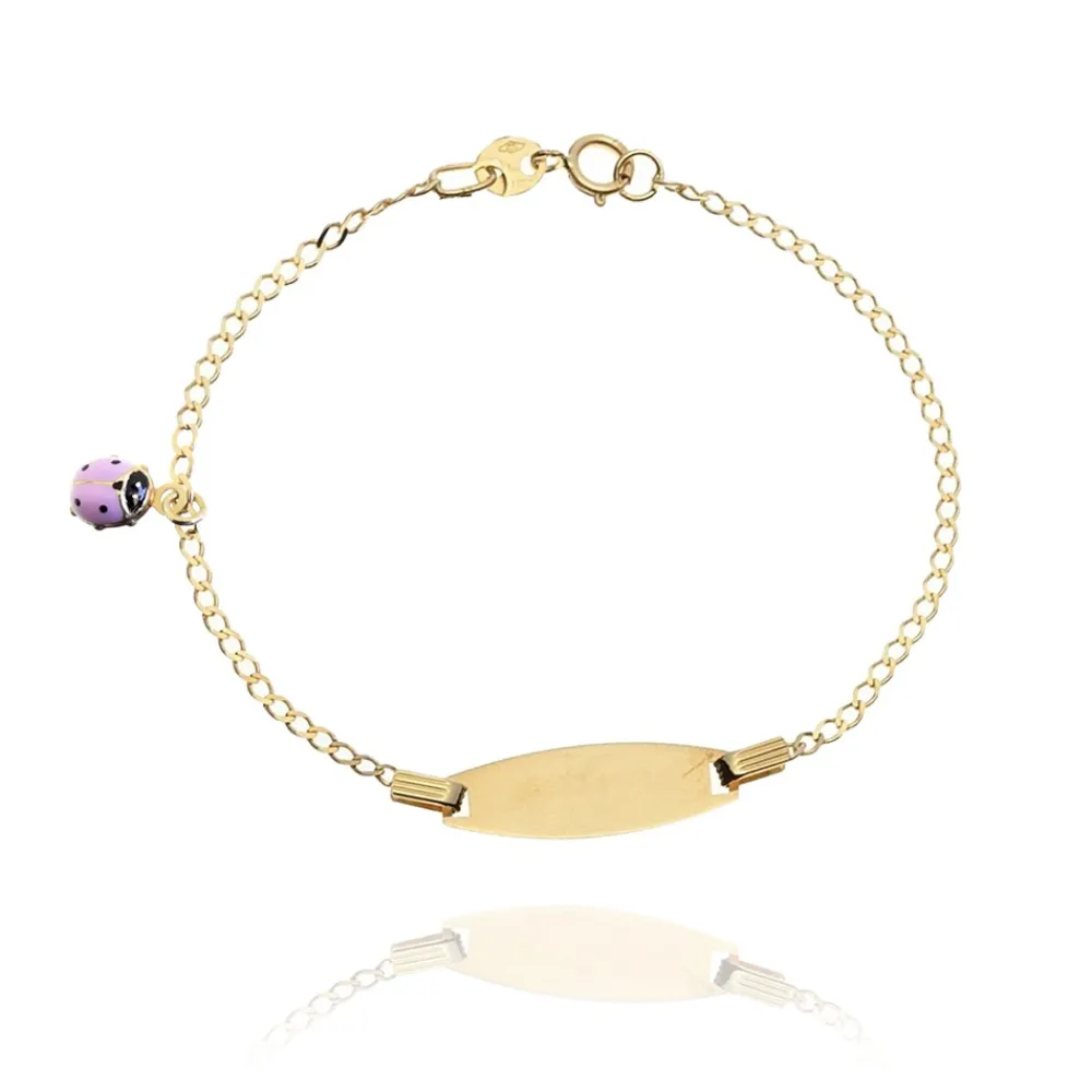 bracciale_oro_giallo_smal_0.webp FACCO BRACCIALE oro Giallo, smalto dipinto a mano da Maestri Orafi,?brevettato?e anallergico. Simbolo: COCCINELLA "Porta la Fortuna sempre con te"