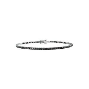 SALVINI Bracciale in oro bianco e diamanti neri ref. 20085593