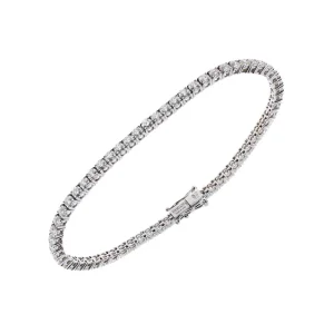 DAMIANI Bracciale tennis Timeless in oro bianco e diamanti ref. 20084839