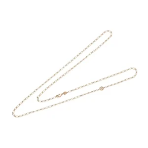 CHANTECLER Catena 90 cm in oro rosa 9 kt