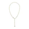 CHANTECLER Catena a maglie ovali in oro giallo e diamanti ref. 39630