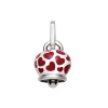 CHANTECLER Ciondolo campanella medio in argento e smalto ref. 34150