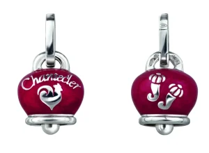 CHANTECLER Ciondolo campanella medio in argento e smalto ref. 31759