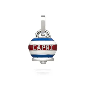 CHANTECLER Ciondolo campanella medio in argento e smalto ref. 40183