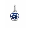 CHANTECLER Ciondolo campanella piccolo in argento e smalto ref. 38071