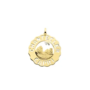 CHANTECLER Ciondolo grande Faraglioni in oro giallo e Diamante
