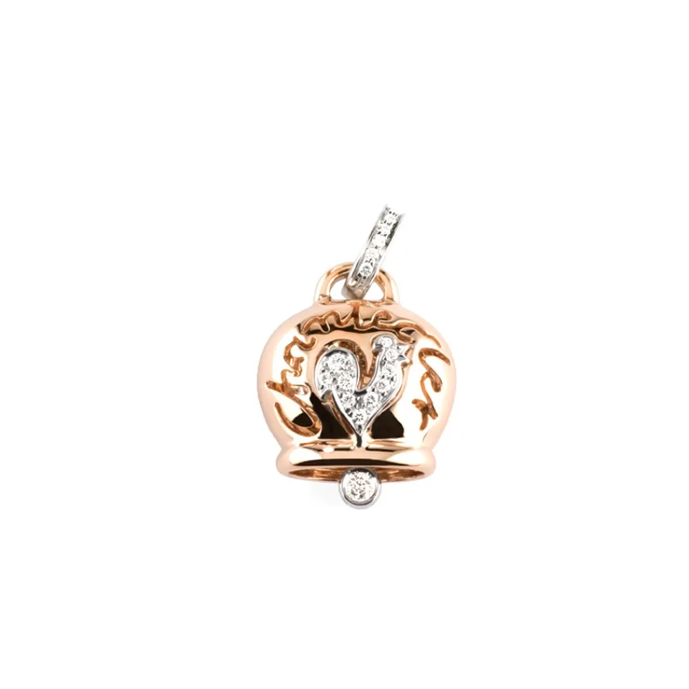ciondolo_grande_in_oro_ro_0.webp CHANTECLER Ciondolo grande in oro rosa, Diamanti e gallo in pavé di Diamanti