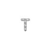 DONNA ORO CIONDOLO LETTERA T ELEMENTS - ORO BIANCO E DIAMANTI ref. DCHF5063T.002