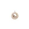 CHANTECLER CIONDOLO PRINCIPE RANOCCHIO INNAMORATO GRANDE IN ORO ROSA E DIAMANTI - LOGO ref. 38052
