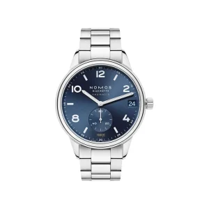 NOMOS GLASHUTTE Club Sport neomatik 42 datario blu ref. 782