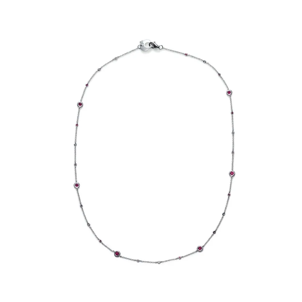 collana_chantecler_capri__0.webp CHANTECLER Collana Capri oro bianco, diamanti bianchi e rubini