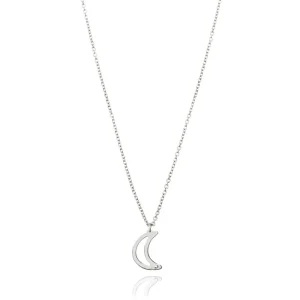 FACCO COLLANA  colore Bianco con zirconi Simbolo:  LUNA "Il fascino pi? profondo dell?Anima"