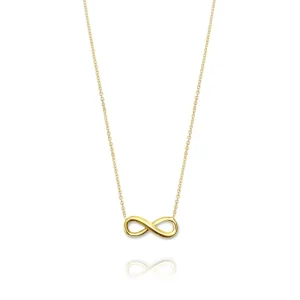 FACCO COLLANA  colore Giallo Simbolo:  INFINITO "Il sentimento che non conosce fine"