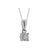 DONNA ORO COLLANA IN ORO BIANCO E DIAMANTE ref. DHPL2373.004