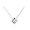 DONNA ORO COLLANA IN ORO BIANCO E DIAMANTI ref. DHPL8503.00