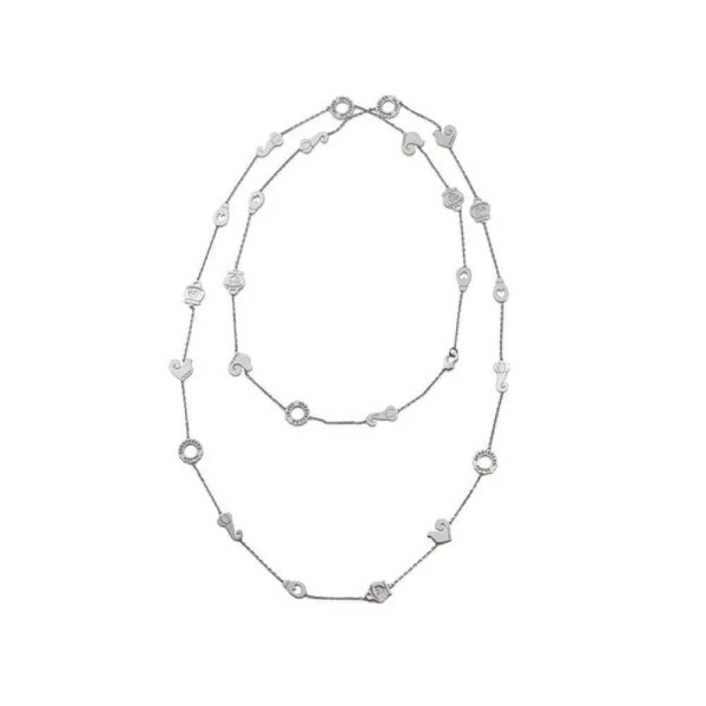 collana_lunga_et_voil_in__0.webp CHANTECLER Collana lunga Et Voilà in argento con simboli