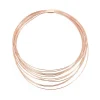 PESAVENTO Collana multifilo in argento rosa ref. WDNAG034