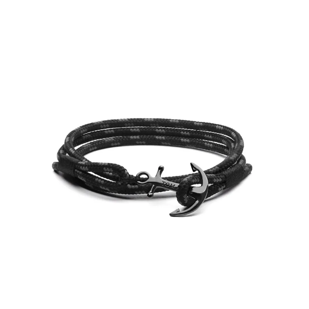 cordino_nero_ancora_argen_0.webp TOM HOPE cordino nero, ancora argento sterling placcata rodio