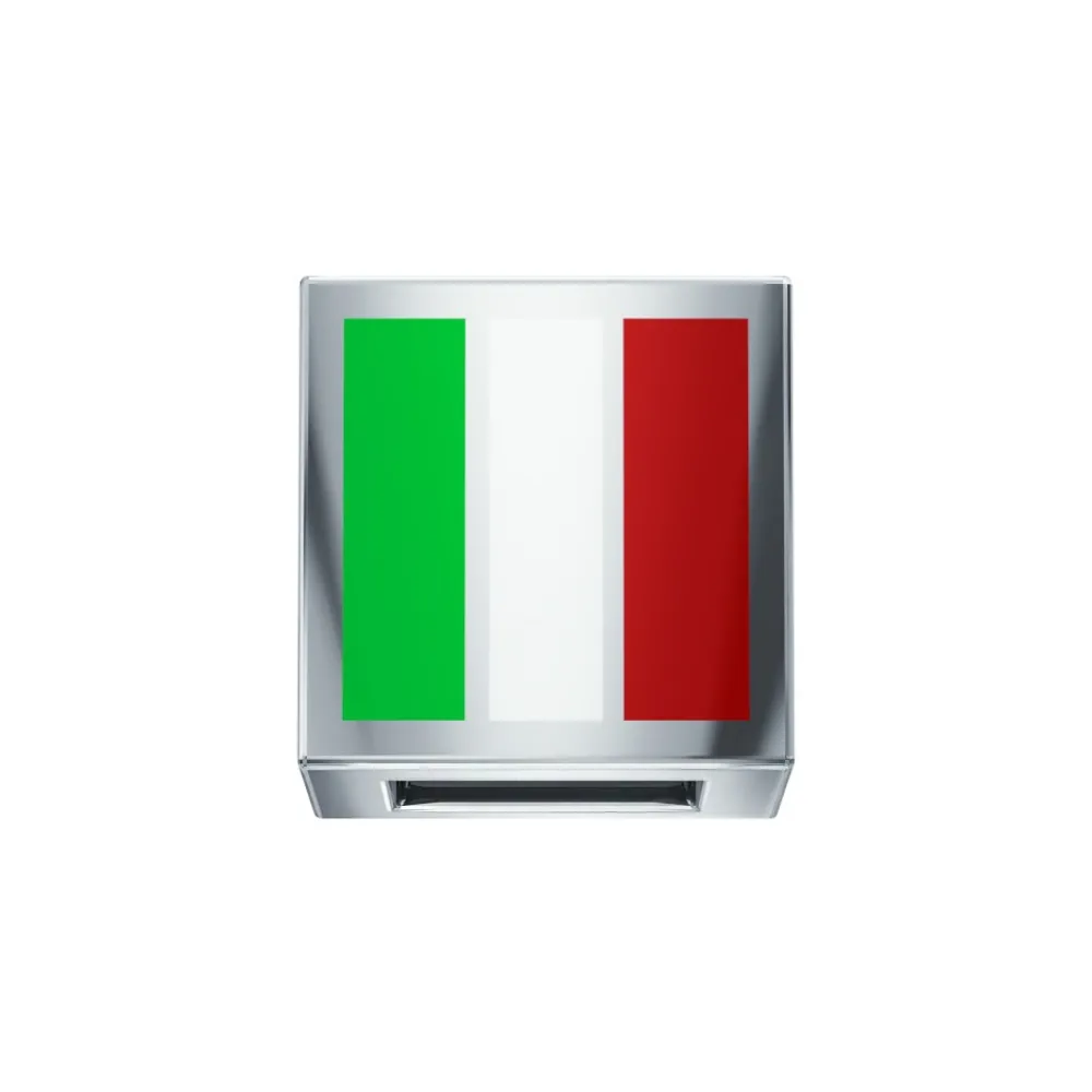 elemento_bandiera_italia__0.webp DONNA ORO ELEMENTO BANDIERA ITALIA ORO BIANCO E SMALTO