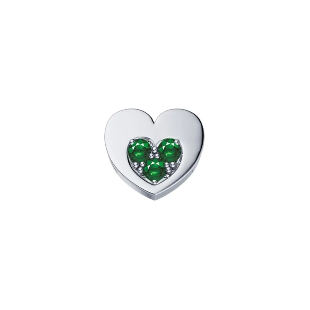 elemento_donna_oro_cuore__0-2.webp DONNA ORO ELEMENTO CUORE IN ORO BIANCO E SMERALDI ref. DCHE9248