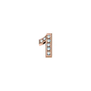 DONNA ORO ELEMENTO NUMERO 1 IN ORO ROSA E DIAMANTI ref. DCHF9145N1.001