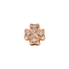 DONNA ORO ELEMENTO QUADRIFOGLIO IN ORO ROSA E DIAMANTI ref. DCHF7853.002