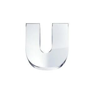 DONNA ORO ELEMENTO LETTERA IN ORO BIANCO